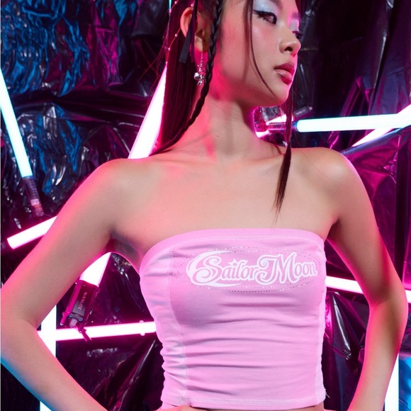 Sailor Moon Pink Tube Top - Picture 1 of 6
